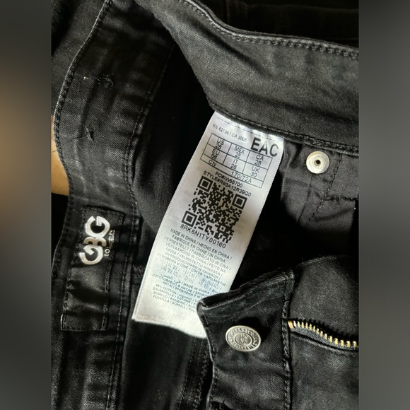 G by Guess Women’s Black Skinny Jeans size 28 - Picture 3 of 3